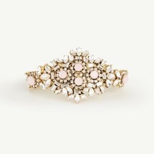 Ann Taylor Crystal Cluster Stretch Bracelet $49.50